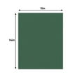 thumbnail image 3 of Hunter Green Acid Free 11x14 Backing Board - Uncut Photo Mat Board - 10 Sheets, 3 of 3