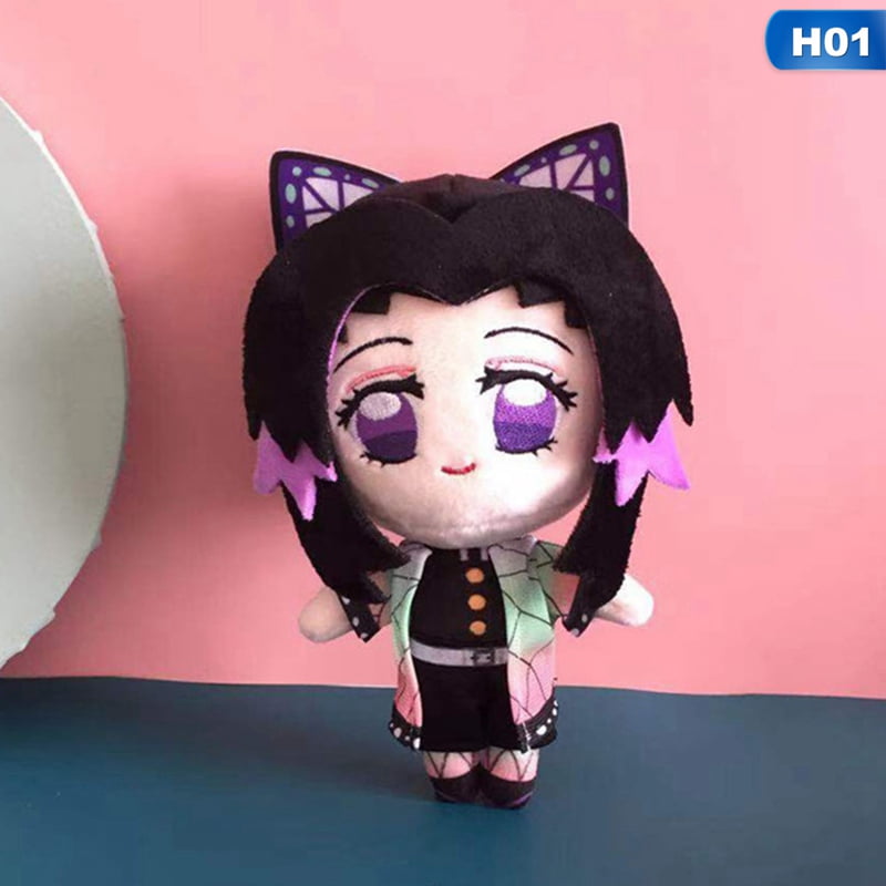 SHIYAO Demon Slayer Kimetsu Plush Doll Tanjirou Nezuko Zenitsu Inosuke Giyu - Walmart.com