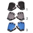 thumbnail image 4 of Guantes de medio perfecl para ejercicio libre de Múltiple Antideslizante Negro S, 4 of 8