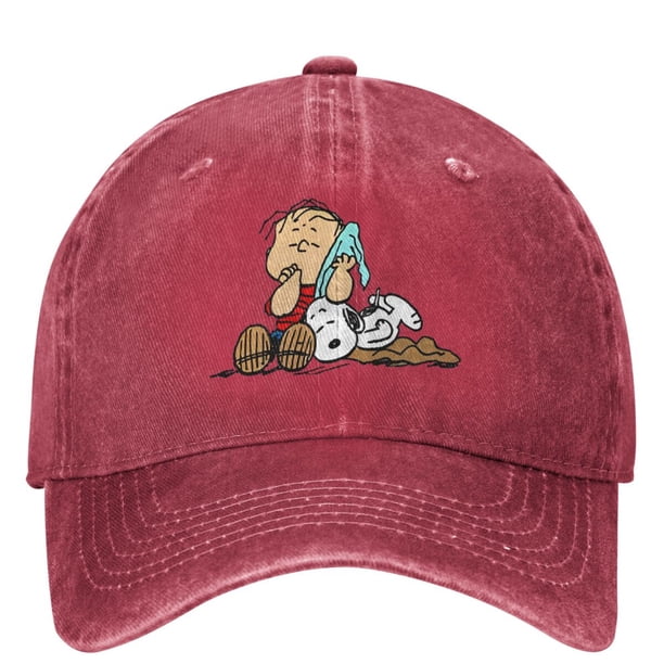 Gorra de béisbol de dibujos animados de Charlie Brown y Snoopy de Peanuts, gorra de béisbol informal de verano con protección solar para hombre y mujer