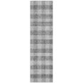 thumbnail image 2 of Addison Rugs Chantille Indoor/Outdoor Transitional Plaid Gray Washable Runner Rug, 2'3" x 7'6", 2 of 6