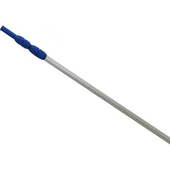 YANG2, 8-16 Foot Telescoping Pool Vacuum Pole | Heavy Duty Aluminum Pole for Leaf Skimmers, Pool Brushes and Vacuum Heads | Expandable Swimming Pool Pole | Blue