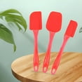 thumbnail image 6 of ACDANC 2026 New 3 Piece Silicone Spatula Set,High Heat Resistant,Seamless Flexible Rubber Kitchen Cooking Mixing Baking Scraper for Cooking,Baking,And Mixing Spatulas Silicone Heat Resistant, 6 of 7