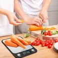 thumbnail image 5 of Báscula digital de cocina/alimentos gramos y onzas - Báscula de peso de cocina ultradelgada/multifunción/función de tara para cocinar y hornear, 5 of 5