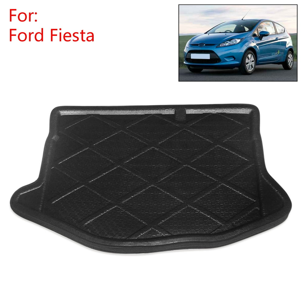 Rear Trunk Cargo Floor Mat Liner for Ford Fiesta 1112 1415 Walmart