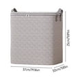 thumbnail image 3 of Mtvxesu Storage Bin with Lid Heavy Duty Closet Organizer with Reinforced Handle, Grey, 3 of 8