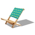 thumbnail image 5 of Duck Covers® Bamboo Beach Chair, Real Teal Palm, 5 of 9