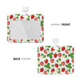 thumbnail image 2 of Naloa Strawberry Card Badge Holder Work Badge Sleeve for Office, School, Factory, ID Credit Cards, Driver Licenses and Passes, 2 of 7