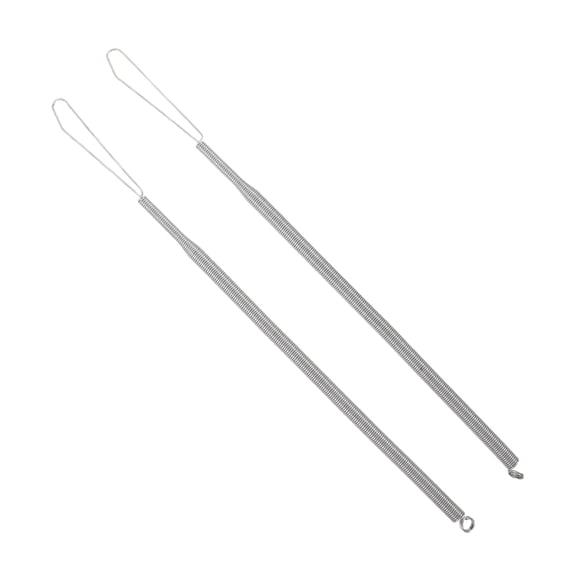 Luxshiny 2-Pack Automatic Door Spring Closers with Metal Tension Springs and Universal Hooks for Installation