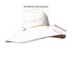 thumbnail image 3 of Sombrero de Ancho onlyliua para mujer parte Superior hueca Atar con Cola de Caballo, 3 of 6