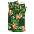 thumbnail image 1 of Juego de cama de diseño estampado Hibiscus Hb05, 1 of 5