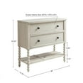 thumbnail image 2 of Pemberly Row Commode Contemporaine en MDF et Bois Massif, Naturel, 2 of 9