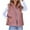 Pink, variant on Sevevn Corduroy Cropped Puffer Vest for Women Lightweight Stand Collar Sleeveless Jackets Zip Up Clothes Fashion 2025