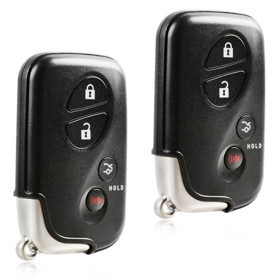 2 Remote Black 4BTN Car Key Fob for 2005 2006 2007 2008 Lexus ES350 HYQ14AAB