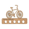 thumbnail image 2 of Porta billetes para centro de mesa con forma de bicicleta, único, con 5 agujeros Estilo A, 2 of 7