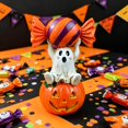 thumbnail image 6 of Halloween Ghost Figurine,Trick-or-Treat Ghost Figurine Cute Ghost for Gift,Funny Ghost Statue,Tabletop Home Decor Ghosts Halloween Decorations Indoor, 6 of 6