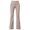thumbnail image 4 of YHAJDS Women Flared Yoga Pants High Waist Commuter Suit Pants Loose Fit Long Bottoms With Pockets, 4 of 9