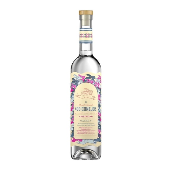Mezcal 400 Conejos cristalino 700 ml