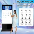 thumbnail image 5 of RDYMONKEY 43" Floor Standing Digital Signage Kiosk - FHD IPS Touch Screen, Android 11 OS, Commercial Advertising Display with Logo Customization, 5 of 15