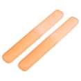thumbnail image 1 of 2 Uds Estuches para Cepillos de Dientes para Viaje, Naranja, 7.48"x1.06", 1 of 7
