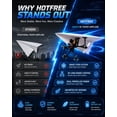 thumbnail image 6 of RC Paper Airplane Kit with Gyro Stabilizer – DIY Drone Paper Airplane Motor – Electric Remote Control Plane with Dual Propellers – Lightweight Foldable Flying Stem Toy (3 Batteries), 6 of 6