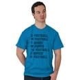 thumbnail image 4 of Bored Football Sport Schedule Men's Graphic T Shirt Tees Brisco Brands 3X, 4 of 6