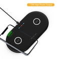 thumbnail image 3 of Amdohai 5/7.5/10W Wirelessly Quick Charging Charger Ultra Slim Portable Auto Power off Dual Charging, 3 of 9