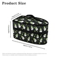 thumbnail image 6 of HELLHERO Snowman and Stars Protective Steam Iron Carrying Bag Easy to Carry Handheld Durable & Protective Carrying Case, Bag Only, 6 of 6