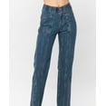 thumbnail image 2 of JUDY BLUE PLUS SIZE HIGH ELASTIC WAIST VINTAGE STRAIGHT JEANS, 2 of 5
