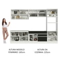 thumbnail image 5 of Cocina Integral Completa Modular Madesa Glamy 310cm BN 01, 5 of 5