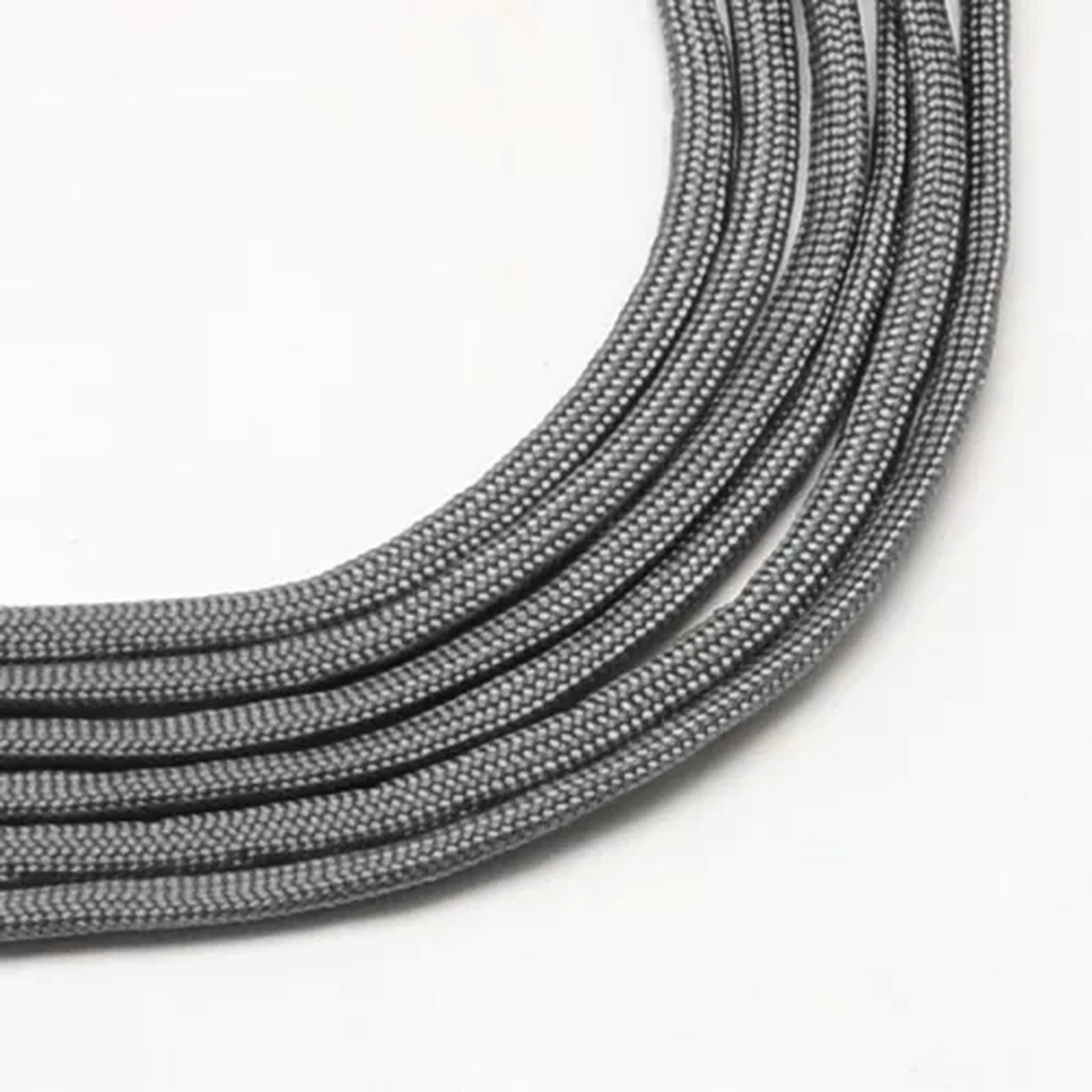 EOEMY 109Yards Bulk Polyester Spandex Cords Rock Climbing Rope Cable Solid Color 4~5mm-Slate Gray