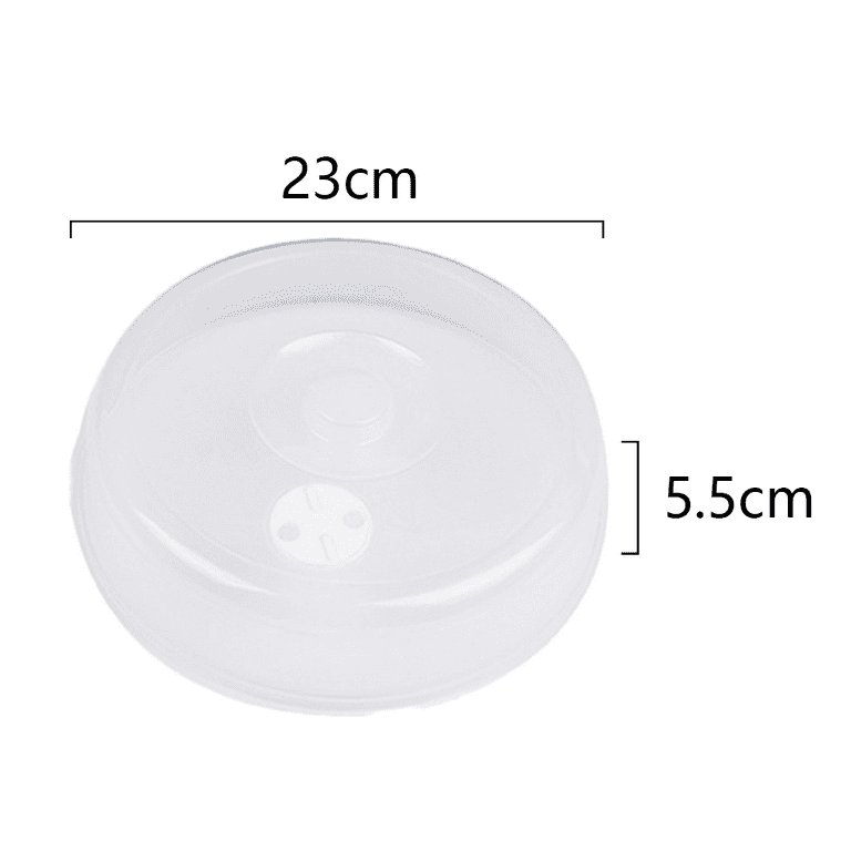 Fancosni Magnetic Microwave Cover for Food Microwave Splatter Cover Clear  Microwave Plate Cover Dish Covers for Microwave Oven Cooking Anti-Splatter  Guard Lid with Steam Vents BPA Free 