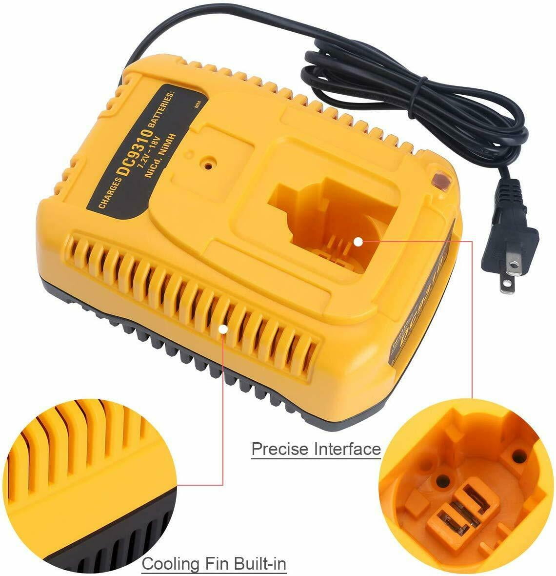 14.4V Charger for Dewalt Shears DW941K-2 DW941K Cut Out Tools DC551KA