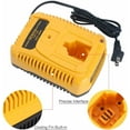 thumbnail image 4 of TurboCell 18V 14.4V 12V Charger for DeWalt DW987 DW989 DW995 DW997 DC385 DC385K DC390 DE9095 DC390K DC410 DC988, 4 of 5