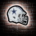 thumbnail image 2 of Evergreen Dallas Cowboys LED Lighted Sign Clear, 2 of 5