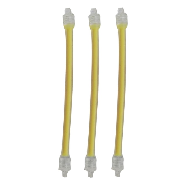 3Pcs/Set Tennis Racquet String Vibration Dampener Shock Absorber Damper Yellow
