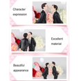 thumbnail image 2 of Resin Figurine Cake Topper Romance Couple Wedding Cake Topper Gay Wedding Gift, 2 of 6