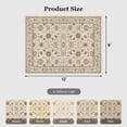 thumbnail image 5 of CHITOOMA 9'x12' Area Rugs for Living Room, Boho Machine Washable Stain Resistant Non-Shed Carpet, Floral Area Rug with Non-Slip Backing for Bedroom, Dining Room, Dorm, Office, 5 of 10