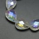 thumbnail image 1 of Electroplate Crystal Glass Teardrop Beads Strands Faceted AB Color Plated 24x17x11mm Hole: 1mm about 30pcs/strand 28.3 inch, 1 of 2