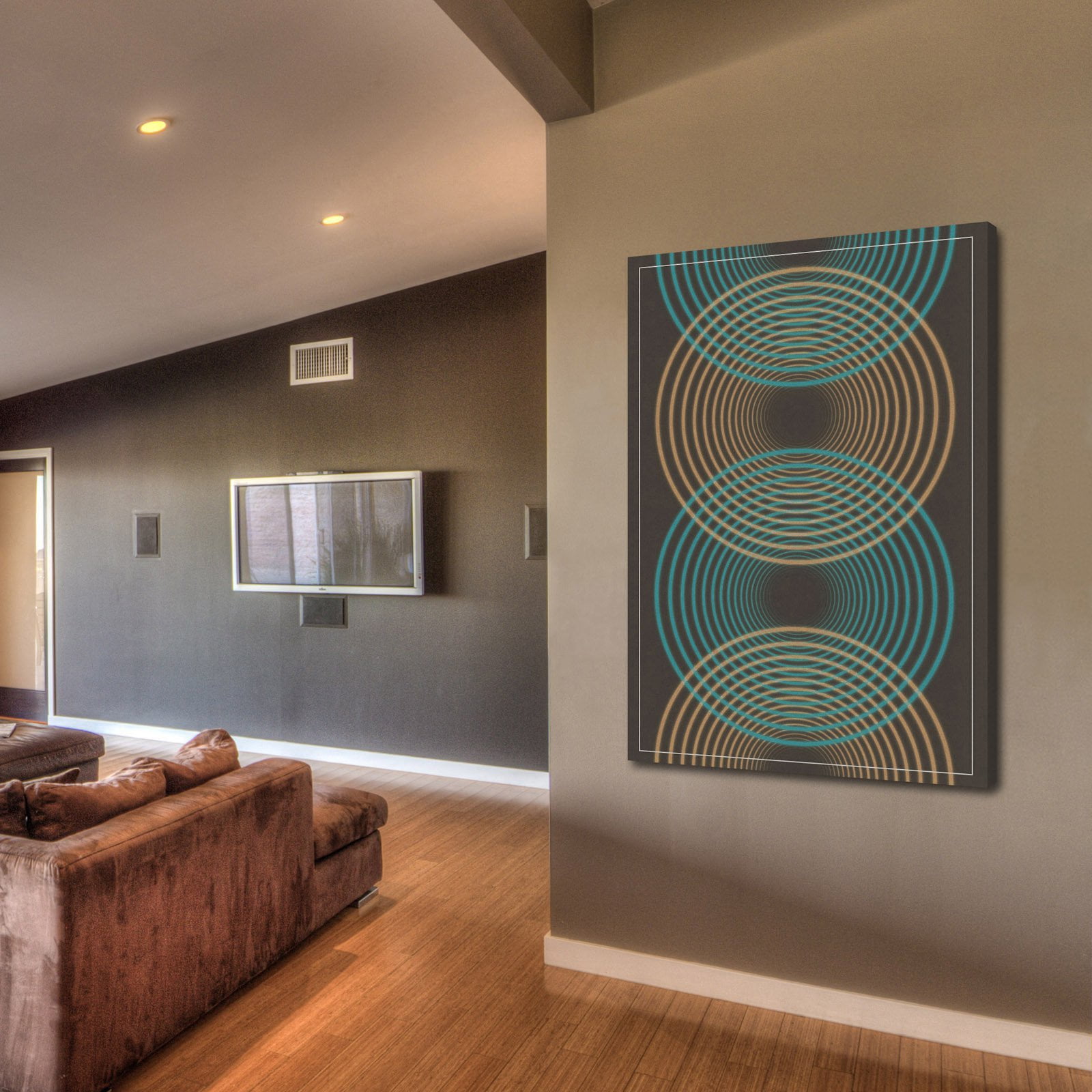Marmont Hill "Surkles" by Bryon White Painting Print on Wrapped Canvas