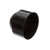 3.35 in. Black Plastic Holds Plunger