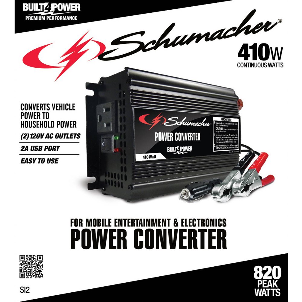 Schumacher Electric 410W Power Converter / Inverter - Walmart.com