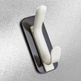 thumbnail image 3 of Gancho doble magnético para abrigos Officemate Magnet Plus negro y blanco, 3 of 7