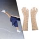 thumbnail image 1 of Guantes de patinaje sobre hielo, guantes elásticos de patinaje de invierno, guantes de patinaje artístico con protección de palma para espectáculo de S, 1 of 8