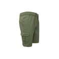 thumbnail image 3 of Bermuda George Para Hombre de Gabardina Cargo Talla EG Militar, 3 of 4