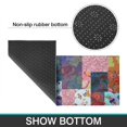 thumbnail image 6 of Colorful Pioneer Flower Patchwork Kitchen Rugs Sets Of 2,Anti Fatigue Kitchen Mat Rugs Non Slip Washable,Decorative Kitchen Floor Mats for Kitchen,Sink,Laundry,17"x30"+17"x47", 6 of 7