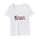 thumbnail image 4 of Camiseta para mujer de verano con cuello redondo para deportes, camping, regalo del día de San Valentín S, 4 of 7