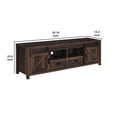 thumbnail image 5 of Sem 79 Inch TV Media Entertainment Console 2 Drawers Dark Brown Finish, 5 of 6