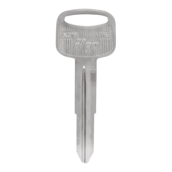 HILLMAN Traditional Key Automotive Key Blank HY6 Double For Hyundai