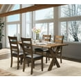thumbnail image 5 of Topline Home Furnishings Rustic Wooden Side Chairs, 5 of 5